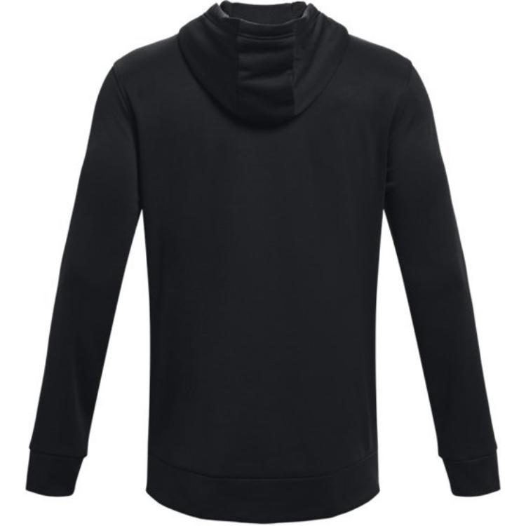 Under Armour Buchstabendruck Fleece Jagd Hoodie Herren Hoodies Schwarz 1375114-001