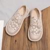 Fashion Hot Selling 2025 New Spring Single Shoes Women's Net Yarn British Style Small Leather Shoes Trifle Soft Sole Set Foot Sandals