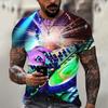 Für Männer T-Shirt Kurzarm Tops DJ Singer Graphic Shirts Tees Mode Designer Bekleidung O-Ausschnitt Männliche Hip Hop Kleidung Sommer Tops