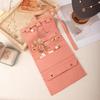 Modern Simple Leather Jewelry Pouch With Soft Design For Travel And Gift Use