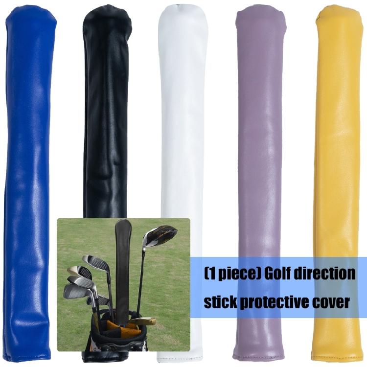 Pouzdro na zarovnávací tyč na golf Jednoduchý kryt hlavy zarovnávací tyče PU kůže Chránič hole Golfový doplněk