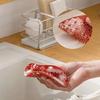 1PCS Silicone Fruit and Vegetable Cleaning Brush Dishwashing Brush Household Kitchen Decontamination Not Easy To Stick Oil Scouring Pad Pot Brush