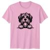 Fluffy Dog Face Dogs Animals Unisexs TShirt Unisexs Tee Graphic Unisex Top