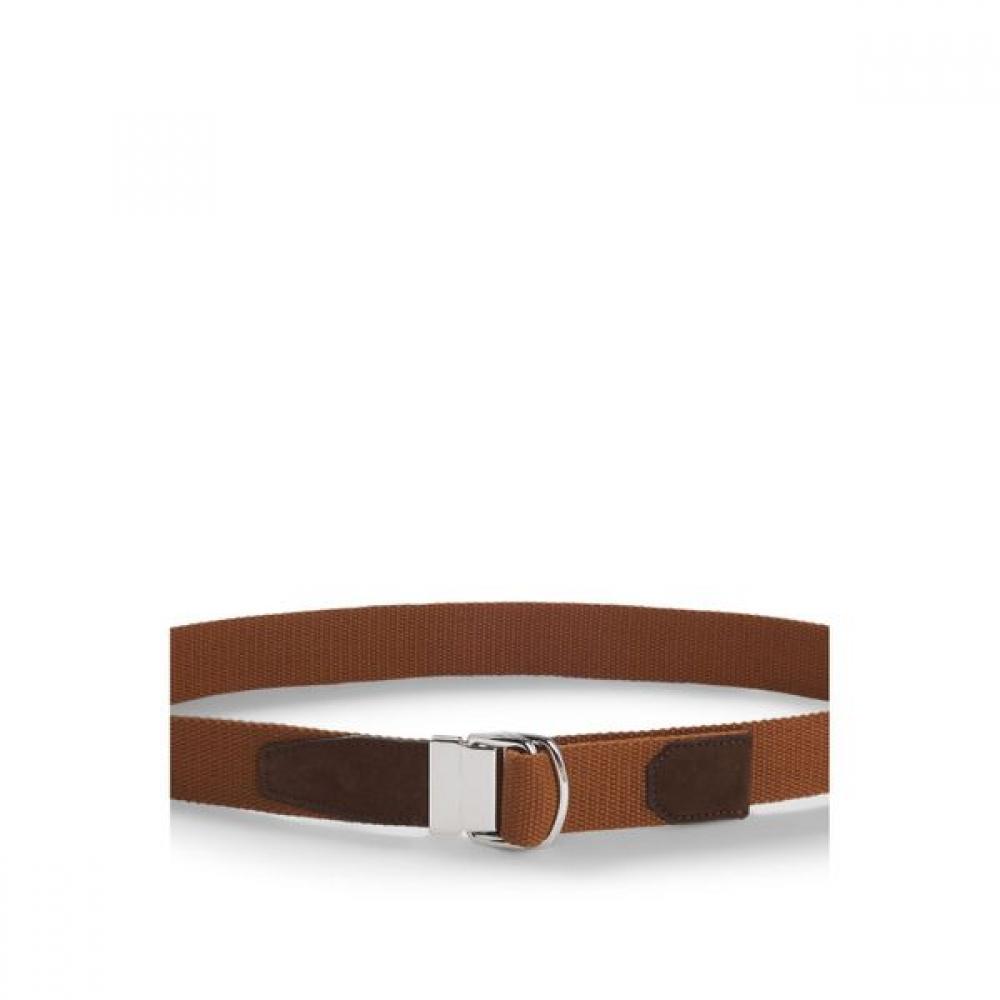 BOSS Nubuck Trimming Tape Belt Medium Brown 50565247210 