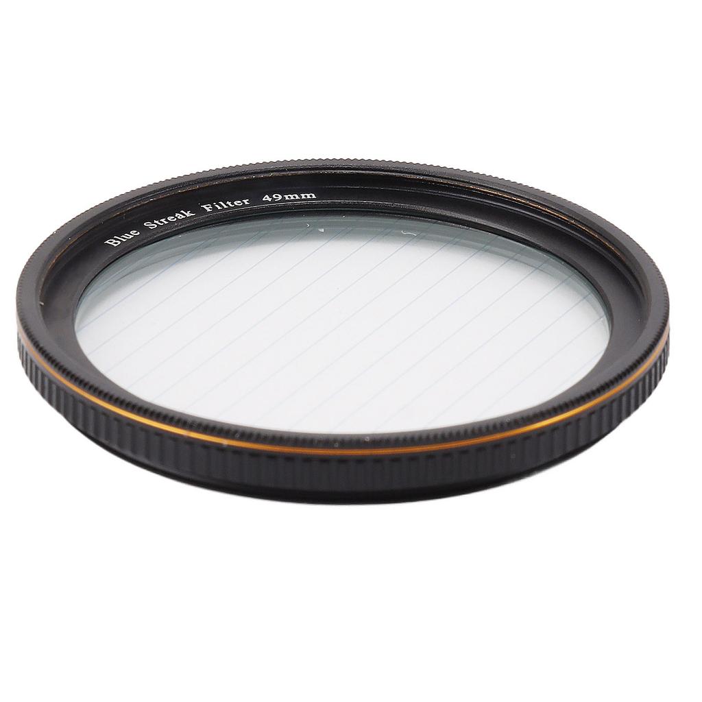 Blue Streak Special Effects Filter   Single Lens Camera Optical Glass Blue Streak Filter for Night Shooting