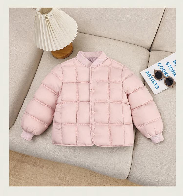 2026 New Autumn/Winter Thick Cotton Coat: Essential Warm School Uniform for Boys and Girls