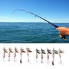 Fishing Lures Wobble Rotating Metal Bait For Bass Trout Treble Hook Artificial