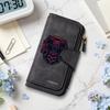 Gothic Pattern Purse Large Capacity Long Wallet Fashion Card Holder