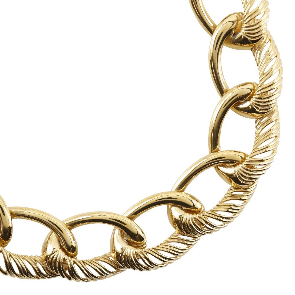 

Givenchy Big Chain Necklace Plated Gold 102.7g Women Used