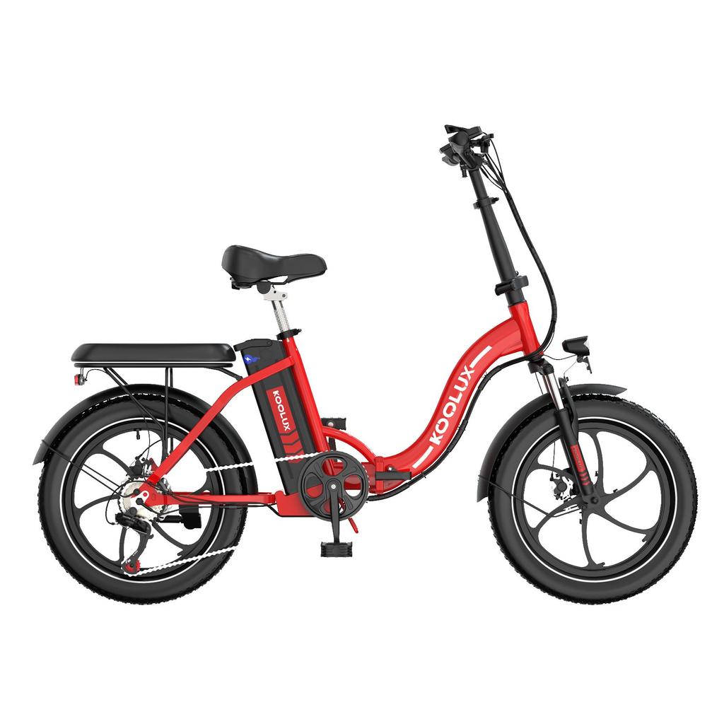 KOOLUX BK6S 3.0 Adult Folding  Electric bike 36V13Ah Battery 350w Motor 20*3.0 inch Fat Tire E-Bike City Outdoor Electric bicycle