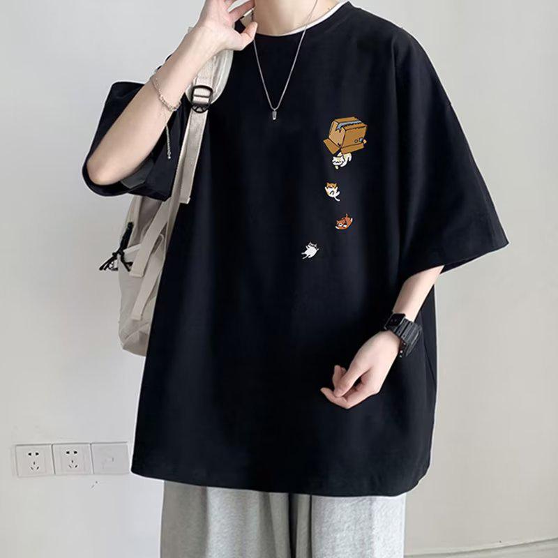 Men's Trendy Summer Loose Short Sleeve T-Shirt