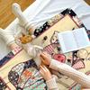 Whimsical Floral Patchwork Pig Flannel printed blanket suitable for all seasons suitable for living room office sofa and travel