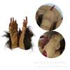 Halloween Horror Red Bull Demon Mask Cosplay Masquerade Party Props Set Latex Gloves