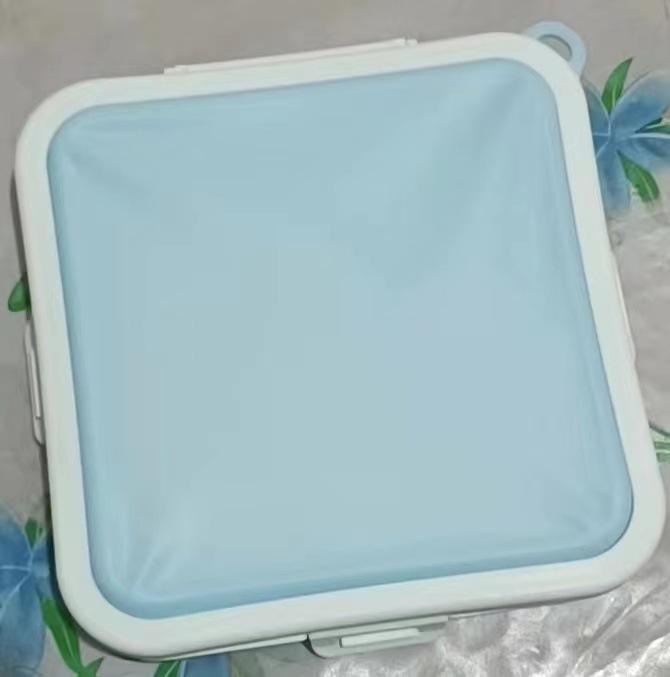 Silicone Sandwich Crisper Toast Storage Box Portable Food Storage Organizers Reusable Microwaveable Food Lunch Boxes