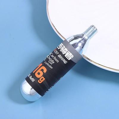 Cartucho de CO2 de 16g com Conexão Rosqueada Inflador de Pneu de Bicicleta Mini Bombas Cilindros de Alta Pressão Para Bicicleta de Estrada Mtb