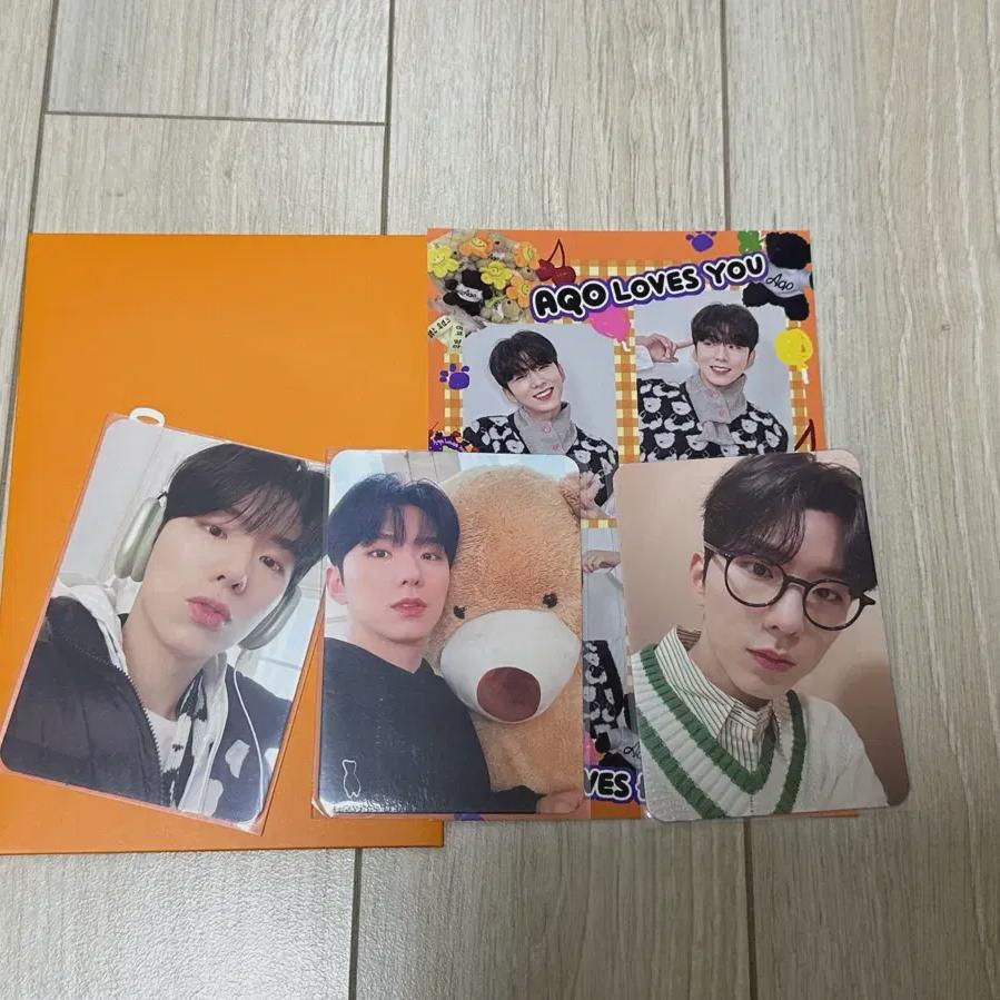 

A Batch Of Four Ako Kihyun Photo Cards