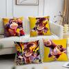 Funny Game Monkey D-Donkey Kong B-Bananza Comfortable Soft Pillow Case for Sofa Living Room Home Office Decor Protective Covers