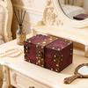 Antique Style Handcrafted Wood Storage Box For Jewelry Organiser And Home Decoration Decorative Case