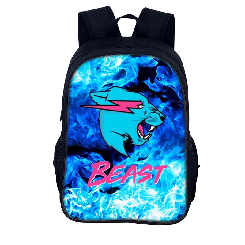 

Рюкзак Mr Beast Lightning Cat Для Студентів І Для Активного Відпочинку Нейлоновий З Креативним Малюнком 4