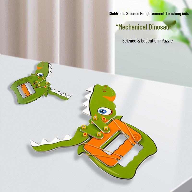 DIY STEAM Science Kit: Mechanical Dinosaur Hand Experiment for Kids Other