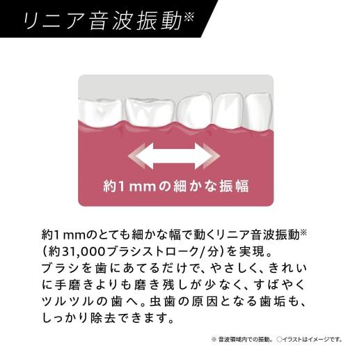 Panasonic Sonic Vibration Toothbrush Dolts Electric Toothbrush USB Charging EW-DA18-W White