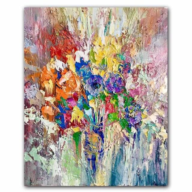 

Скандинавская абстрактная картина маслом цветы розы ретро граффити художественный плакат холст картина гостиная спальня украшение дома фреска без рамки 21*30cm No Frame