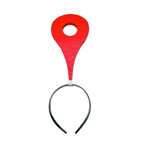Kvinners Hodebånd Hodeplagg som ikke falmer Unikt Symbol Design Hårbøyle Fotorekvisitter for Maskerader Festivaler