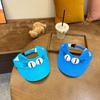 Adorable Big Eyes Cat Visor Cap Sun Protection Cat Ears Sun Hat Fashion Kitty Hollow Hat  Summer