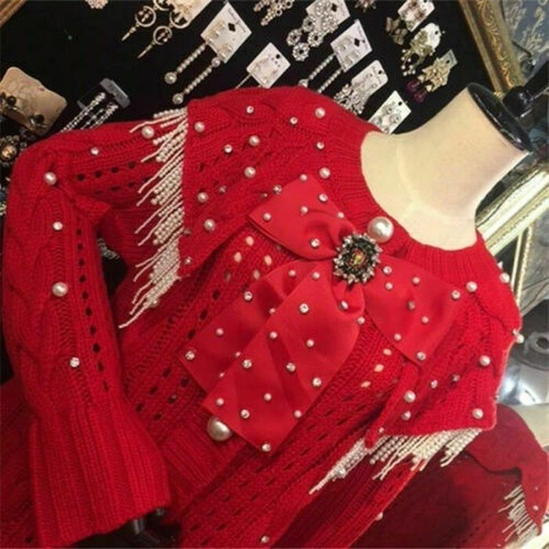 DIY Pearl Tassel Accessories Dress Hanging Fringe Beard Fringe Fringe Fashion Clothing Lace Curtain Lighting Home Textile Tassel