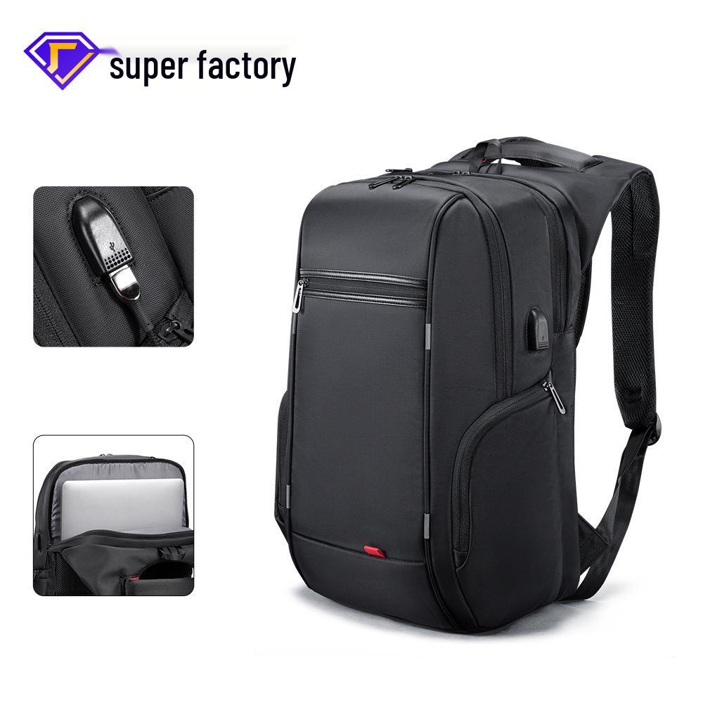 Large Capacity Wear-Resistant USB Business & School Backpack