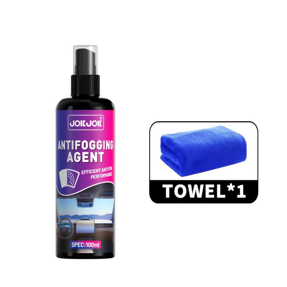 

KJM spray for glass, suitable for car windshields and rear-view mirrors, effective -fog and rain spray, highly effective Antifogging