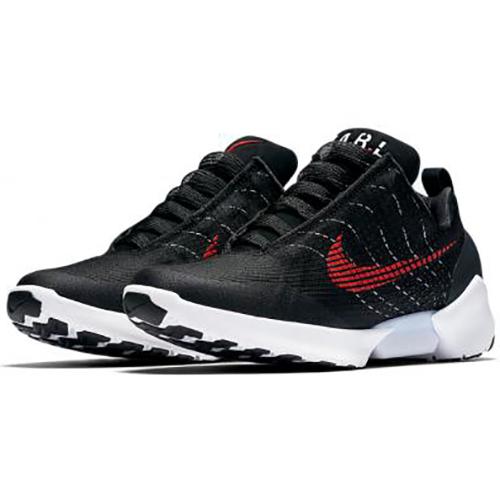 New Nike Hyper Adapt Non slip Lightweight Low Top Running Shoes Men's Black White Red AH9387-001