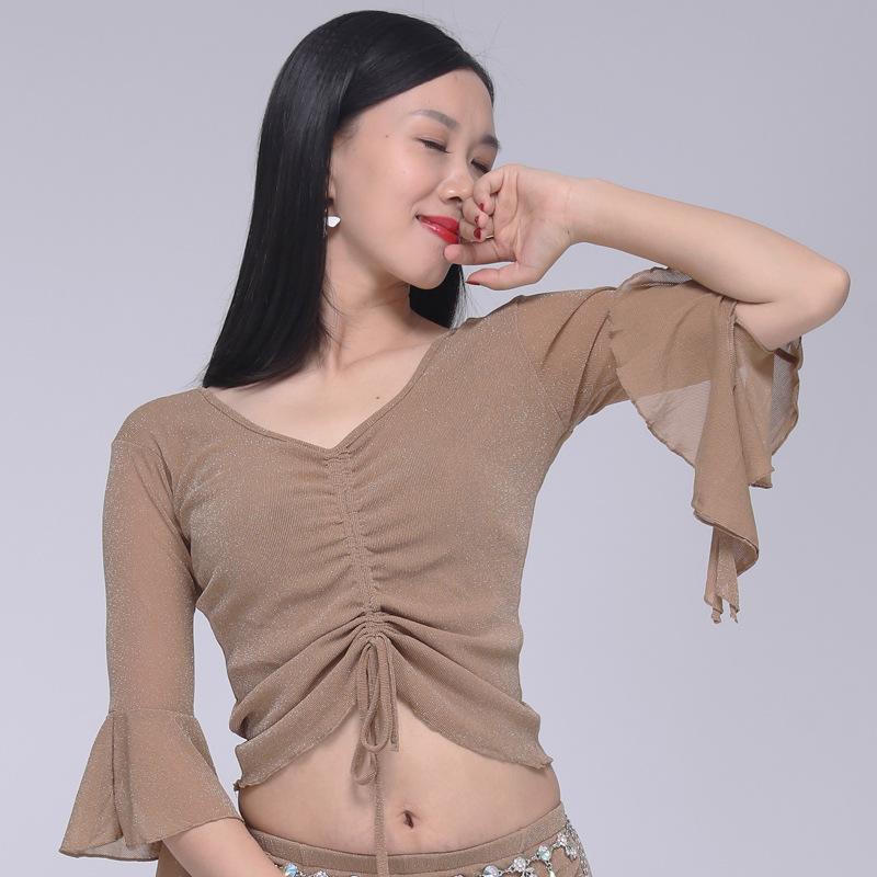 New Belly Dance Top Set Oriental Performance Outfit Slimming Women Dance Costume