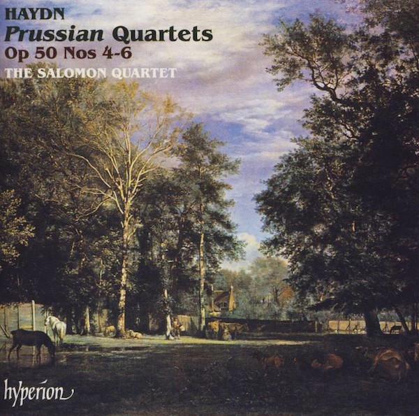 

CD JOSEPH HAYDN Prussian Quartets Op 50 Nos 46 CDA66822 Hyperion 1994 UK Classical Used