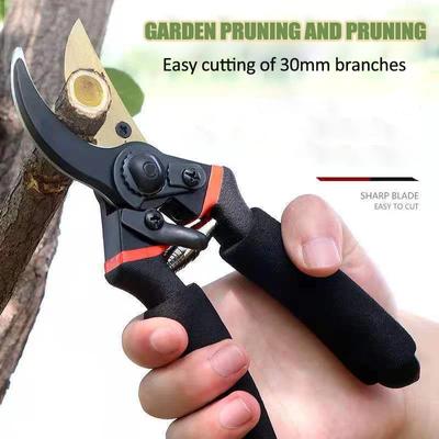 Professional Pruning Shears Hand Pruners Garden Clippers Soft  Grip Handle Multifunctional Gardening Scissors