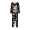 Print Cute Family Set Pajamas, Home Clothes, Family Set Long Sleeve Top Pants Set