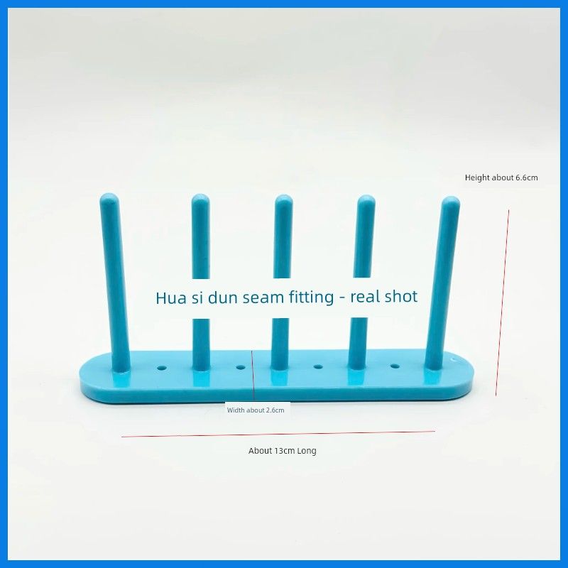 

Bobbin Holder for Sewing Machines, Strong Magnetic Attachment, Jack Bobbin Storage and Storage Rack for Garment Factories, Mobile Bobbin Holder Five-Post Magnetic Core Holder