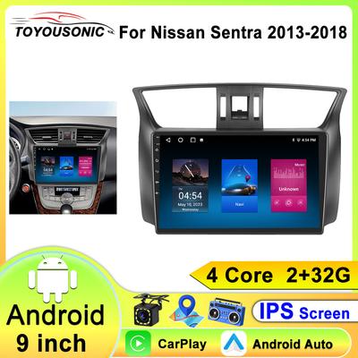 Autorádio Android 13 pro Nissan Sylphy B17 Sentra 12 2013-2018 Carplay Auto Multimediální Přehrávač Videa GPS WIFI Hlavní Jednotka DSP