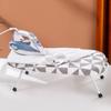 2Pcs Desktop Board With Removable Washable Cover Heat-Resistant Cotton Padded Foldable Portable Anti-slip Clothes Ironing Board