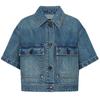MO&Co. Giacca di Jeans Corta da Donna
