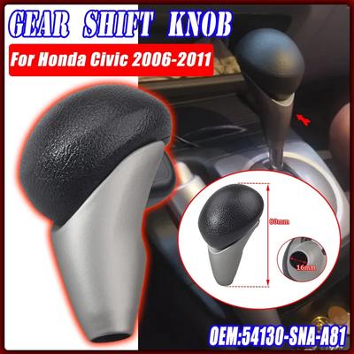 Automatic Gear Shift Lever Knob Assembly For Honda Civic 2006 2007 2008 2009 2010 2011 Left Hand Drive Parking Handbrake
