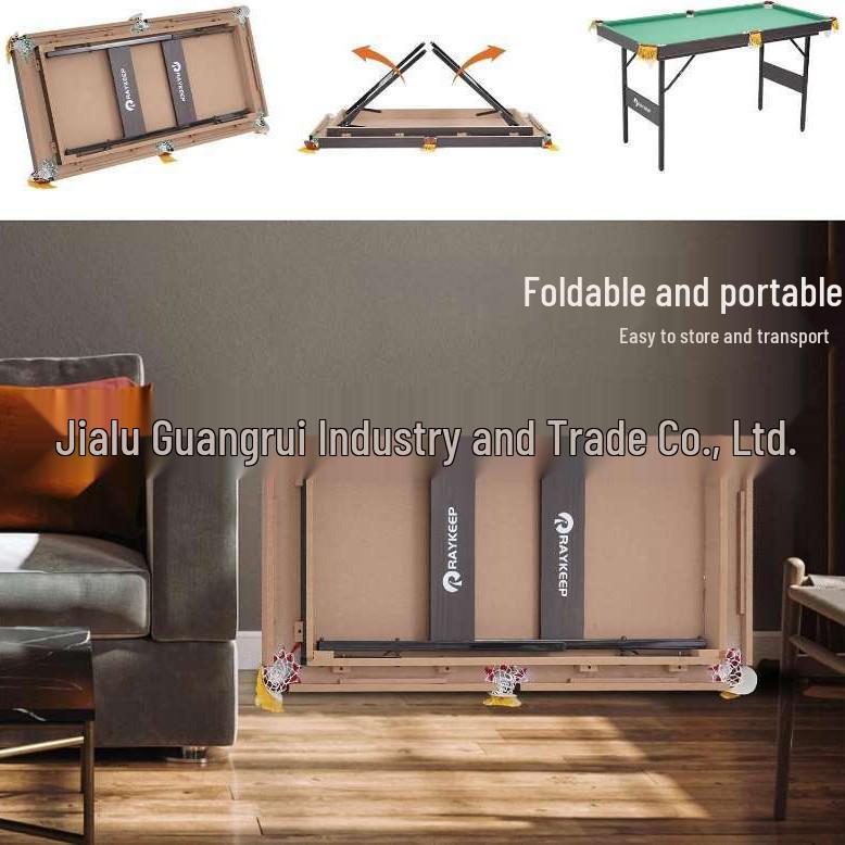 Children's Folding Pool & Table Tennis Set: Home & Parent-Child Interactive Toy