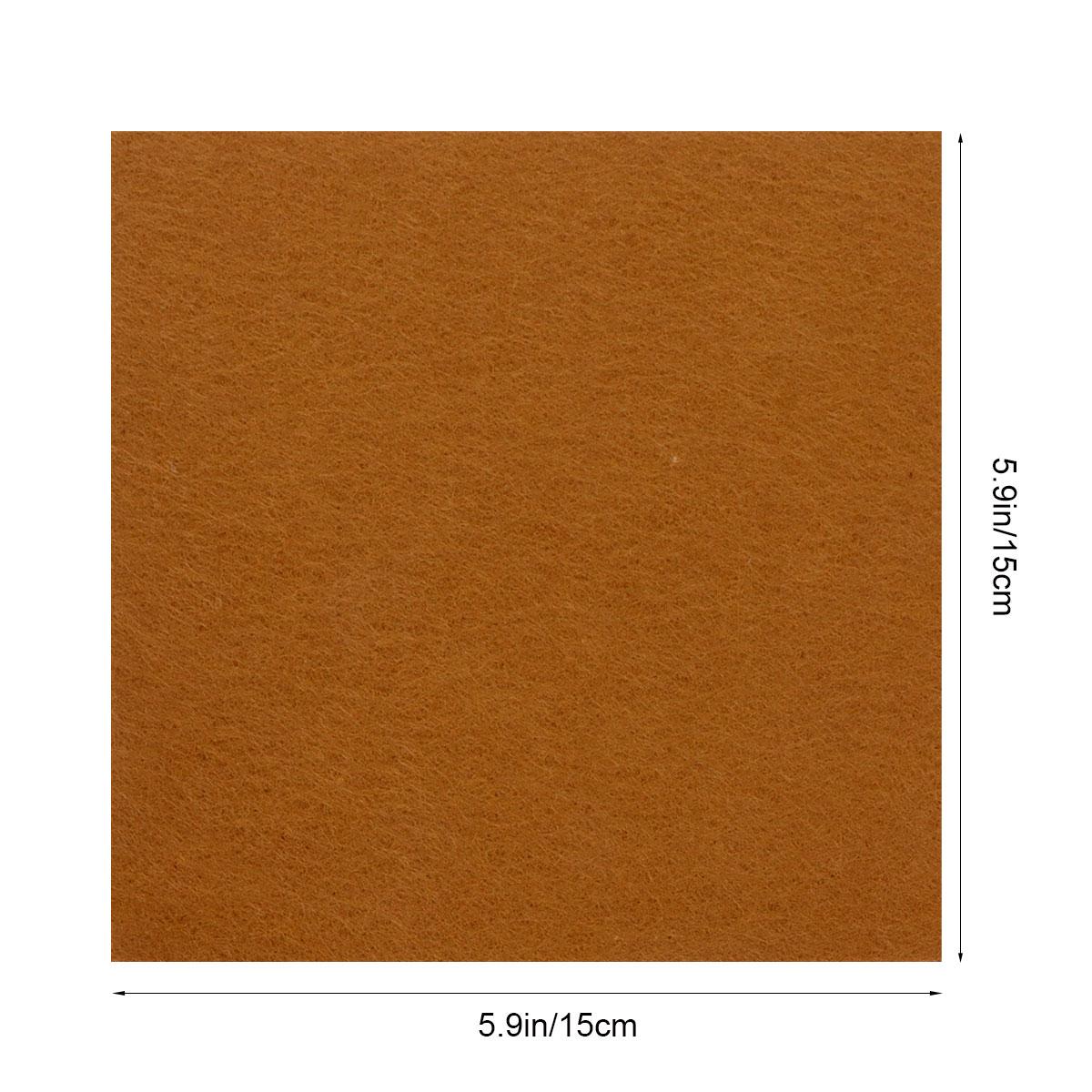 

130Pcs Silent Foot Pads 3Mm Heavy Duty Felt Anti-Slip Mat for Furniture Protection Table Stool Legs Black Furniture Antiskid коричневий