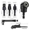 Flexible Drill Bit Extension Manual Right Angle Tool 6 Pieces Kit Flexible Screwdriver Extension For DIY Lovers Carpenters