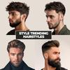 Beardo Advance Scalp Massager & Detangling Hair Brush for Men | Men Accessories | Soft Silicone Bristles for Dry Massage, Oil & Shampoo | Hair Comb