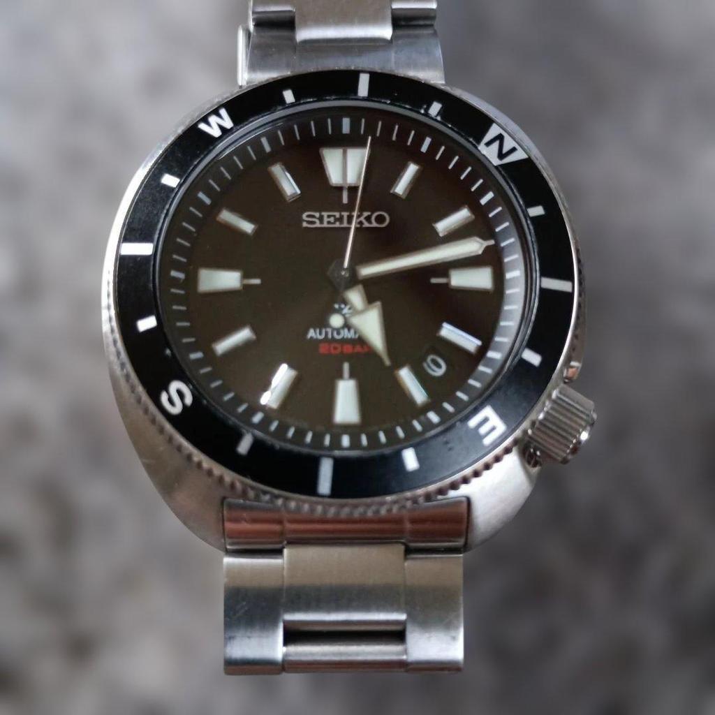 Used SEIKO Prospex Turtle automatic volume. automatic