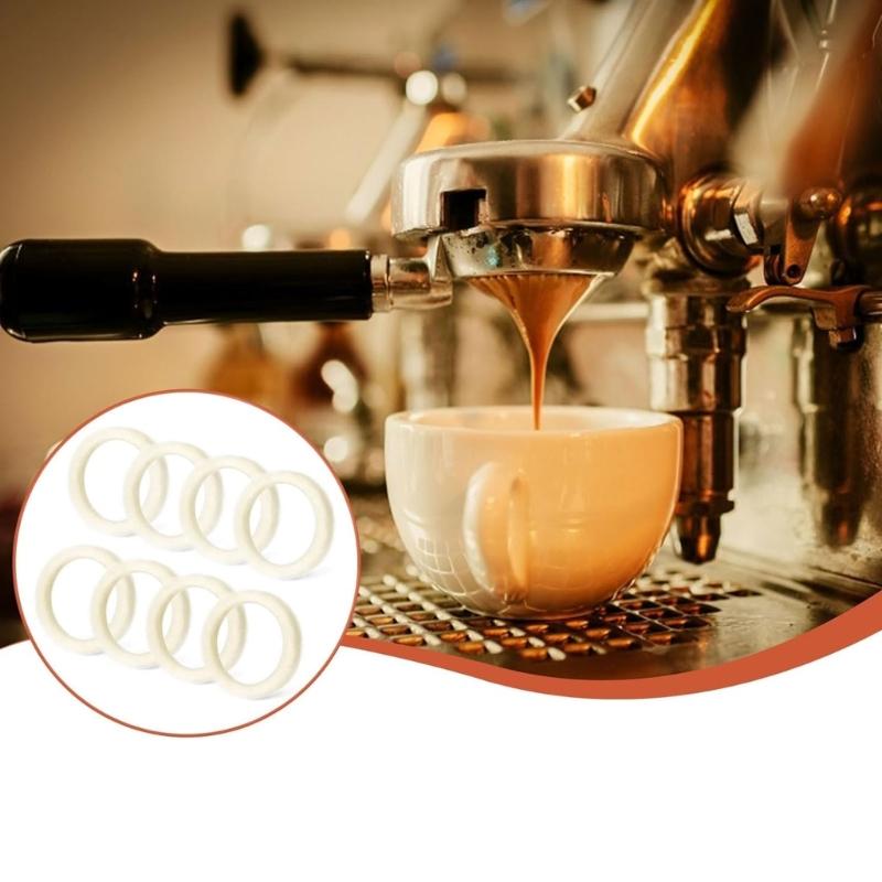 8 Pack Soft Felt Cushioning Gaskets Sealing Rings for Equipment Delivering Enhancing Durability and Quiet Operation