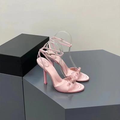 Fashion Sexy Fashion  Slingbacks Dress Party Stilettos High Heel  Shoes for Women   Summer Trend High Heels Fashion Square