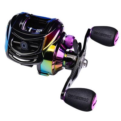 Wuyuzi Baitcasting BB Bearing Fishing Baitcast High Speed Fishing Reel with Baitcast Fishing Accessories Reel, 9+1 Reel, 7.21 Wheel, Left/Right,