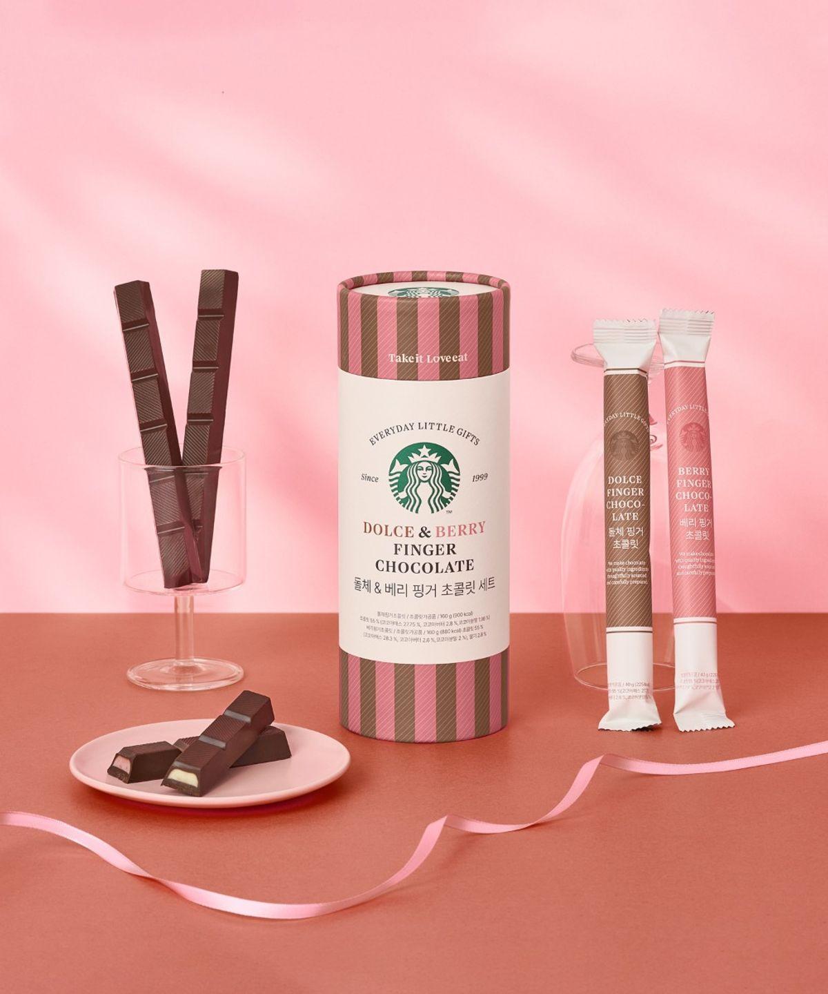 Dolce & Berry Finger Chocolate Set
